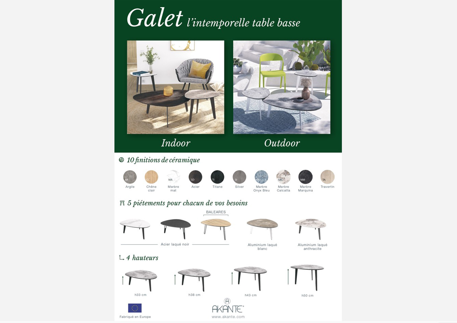 Plaquette GALET